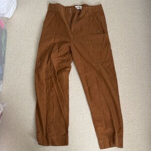 Frame Denim NWOT utility barrel pants